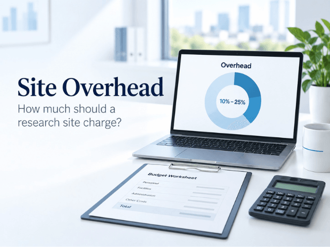 How Much Should a Clinical Research Site Charge for Overhead?