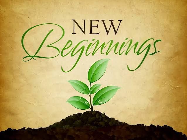 Of new beginnings